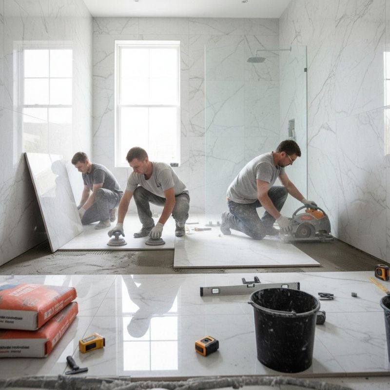 Terrazzo Tile Installation in Alpharetta, GA