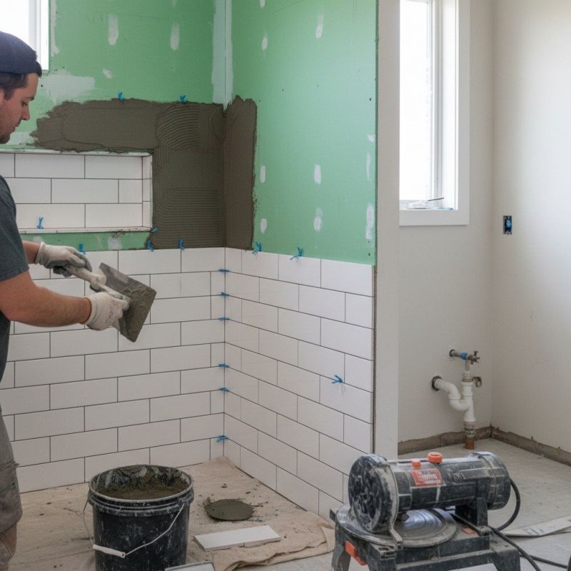 Tile Shower Floor Installation in Littleton, CO