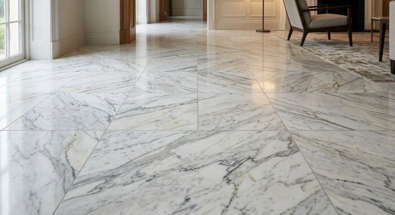 Marble Tile Floor Installation in Alpharetta, GA
