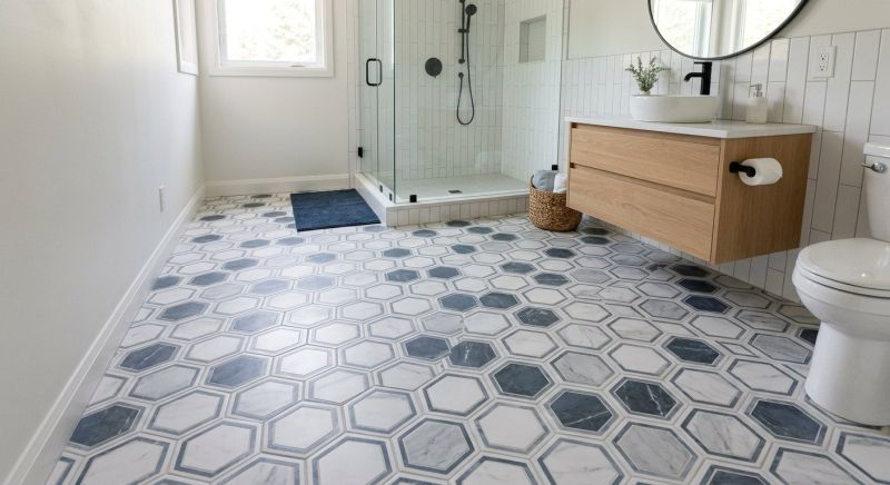 Restroom Floor Replacement in Loudoun County, VA
