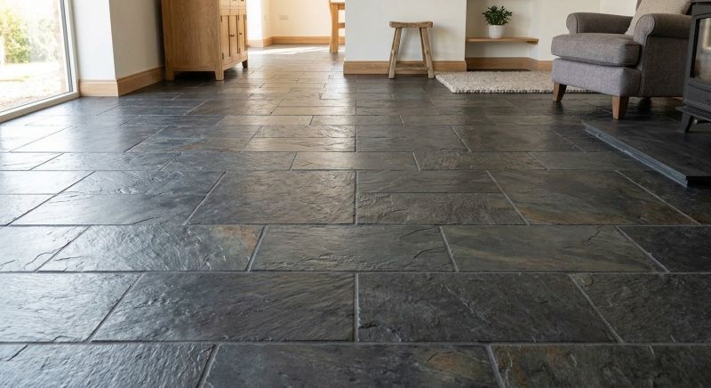 Slate Floor Installation in Olathe, KS