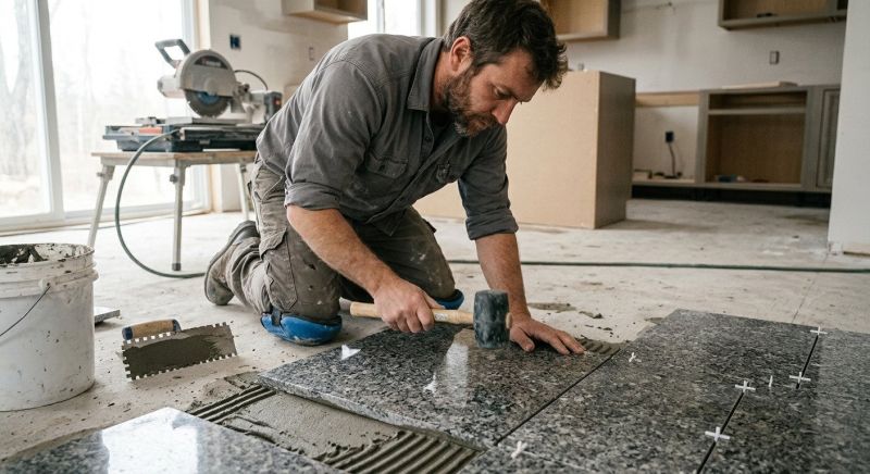 Stone Flooring Installation in Kansas City, KS