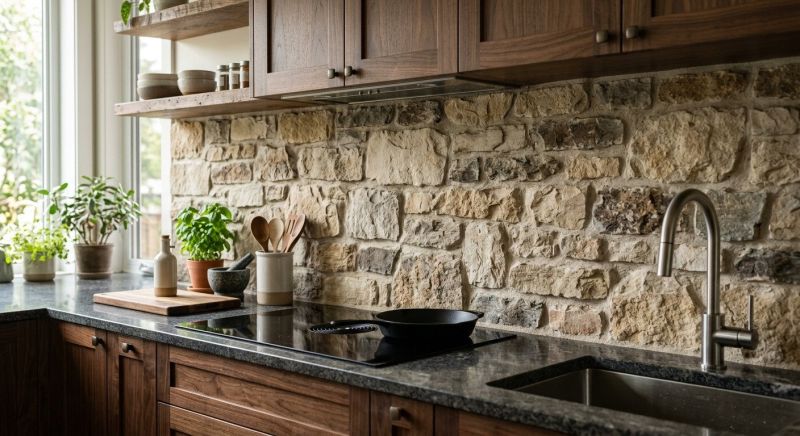 Stove Backsplash Installation in Wilmington, NC