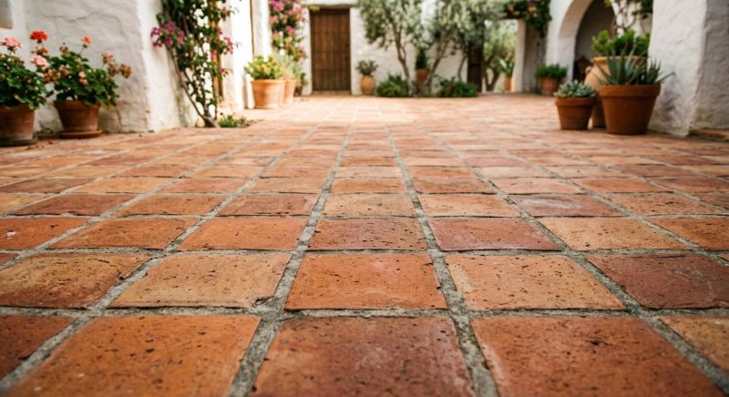 Terracotta Tile Installation in Loudoun County, VA