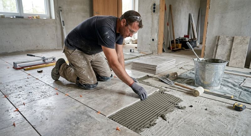 Terrazzo Flooring Installation in Kansas City, KS
